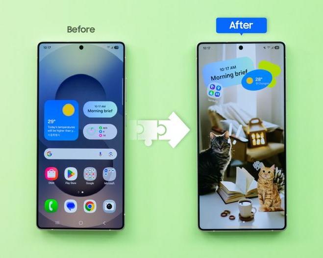 Samsung демонстрирует новые возможности настройки главного экрана смартфона с модулем Home Up в Good Lock