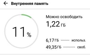 Чем отличается внутренняя память от памяти телефона?